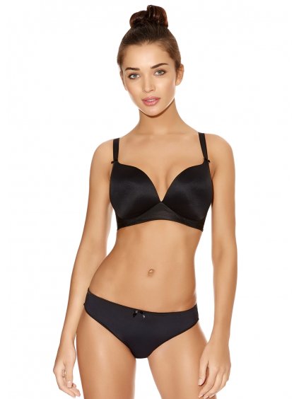 DECO BLACK MOULDED SOFT CUP BRA 4231 BRIEF 4235 F