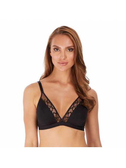 braletka wacoal lisse non wired bra black