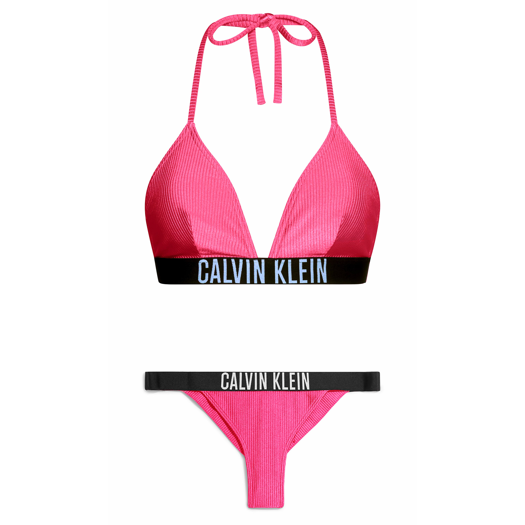 Levně Calvin Klein Dámské plavky a Brazilky L