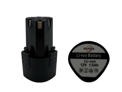 Nakida 12V 1.5Ah Li-ion akumulátor – náhradní baterie pro aku nářadí