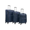 ORLACS 871 Cestovní kufry – tmavě modré barvě | 360° kola | Textilní materiál