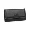 Černá dámská peněženka / organizér s mnoha přihrádkami-6119