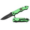 Turistický zavírací nůž Kandar N138 – zelený, 21 cm