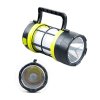 Ruční svítilna 2v1 černá Camping Lantern s USB výstupem.