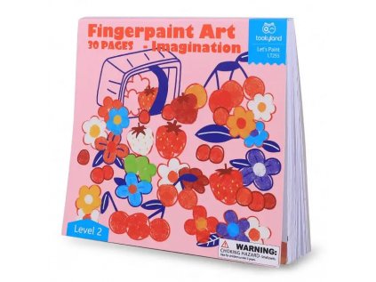 Tookyland Maľovanie prstovými farbami Level 2 Umelec 30 listov