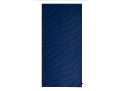 Swim Essentials Plážový uterák z mirkovlákna 135 x 65 Zebra modrá