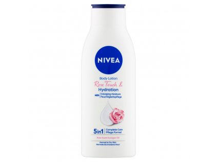 NIVEA Rose Touch, Krémové telové mlieko, 400ml