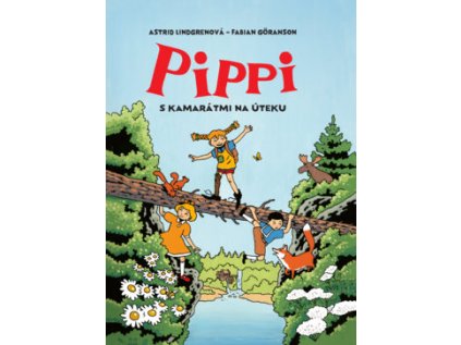 Slovart Pippi s kamarátmi na úteku