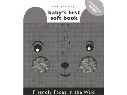Wee Gallery Friendly Faces in the Wild Babys First Soft Book