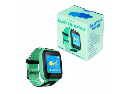 VITAMMY SMART KID Inteligentné detské hodinky, zelené