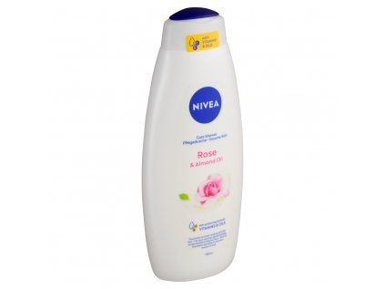 NIVEA Rose & Almond Oil Ošetrujúci sprchovací gél 750 ml