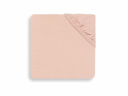 Jollein Napínacia plachta 120x60 cm Pale Pink