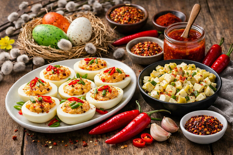 Velikonoční vajíčka trochu jinak: pikantní recepty
