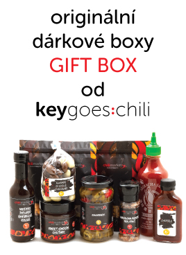 Originální dárkové boxy keygoes:chili