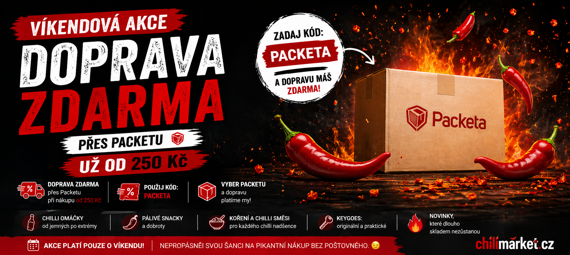 Packeta zdarma