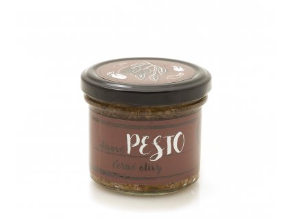 pesto cerne olivy