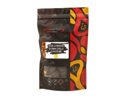 visne v horkej chili cokolade