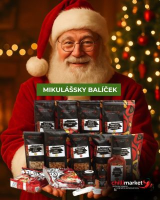 MIKULÁŠSKY BALÍČEK od CHILLIMARKETu 🌶️🎅 ‼️ POZOR, VEĽMI DÔLEŽITÉ: ✨ Mikuláš doniesol iba 100 kusov! Zima už búcha na...