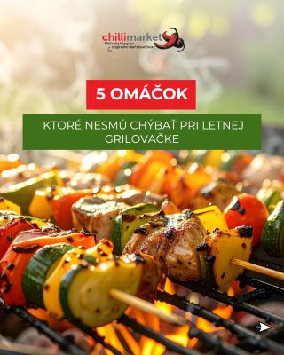 Grilovačková sezóna si žiada poriadne omáčky. 🔥 Niektoré sú sladké, niektoré dymové, niektoré poriadne pália. Jedno však...