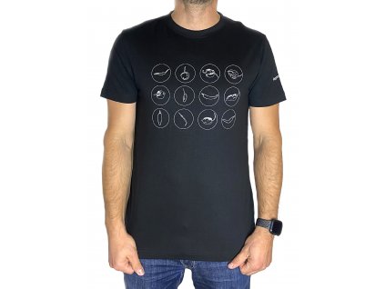 T-SHIRT "CHILISCHOTEN" SCHWARZ