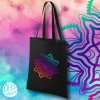 plátěnka neon mandala