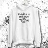 mikina hoodie nechám si to projít hlavou bílá