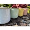 Barevné porcelánové hrnky ,,smalťáčky,,