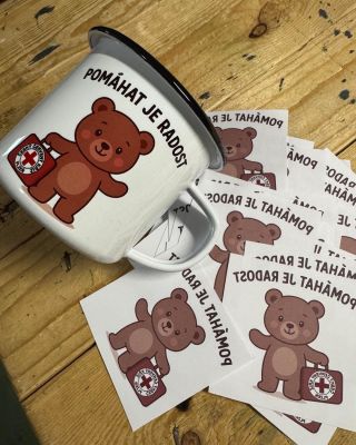 Krásná objednávka pro Červený kříž ☺️ #chill #kvalitnikousky #vyrobenoslaskou #ceskeruce #naprani #hrnecky #potisknaprani...