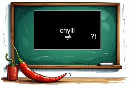 Jak psát správně chilli