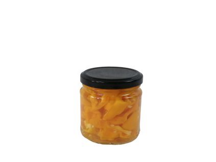 Nakládané chilli Habanero Yellow ve sladkokyselém nálevu