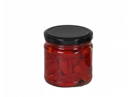 Nakládané chilli Habanero Red ve sladkokyselém nálevu