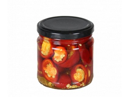 Nakládané chilli Korál ve sladkokyselém nálevu