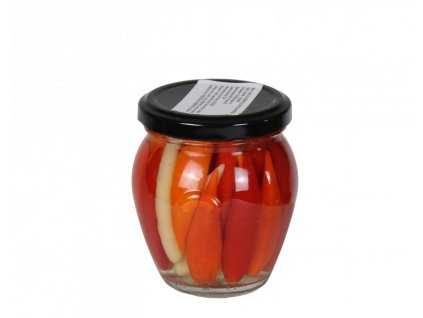 Nakládané chilli Aji Omnicolor ve sladkokyselém nálevu