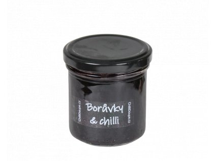 Borůvkový džem s chilli