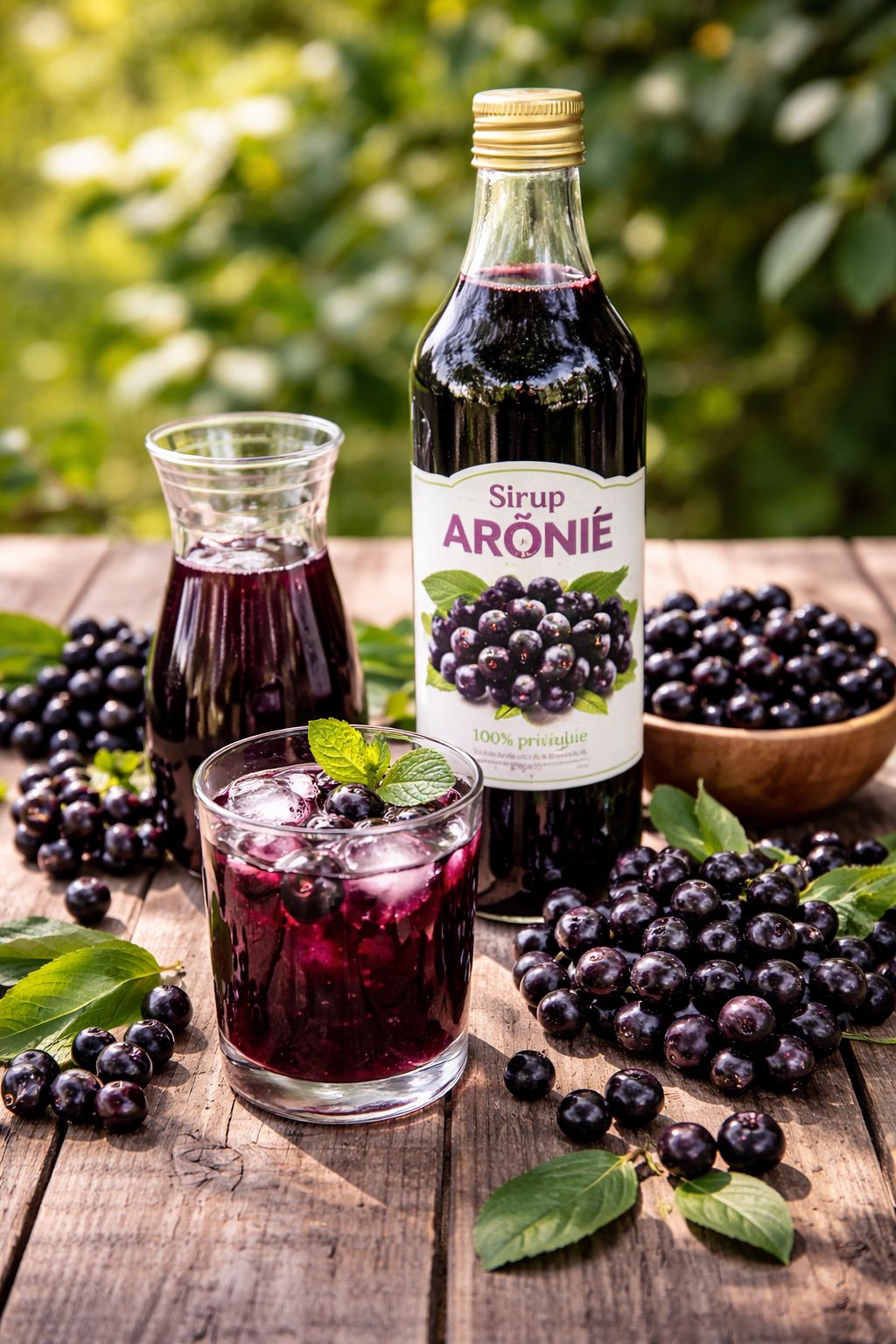 Aronie - černý jeřáb - dar z přírody pro zdraví a vitalitu 🖤