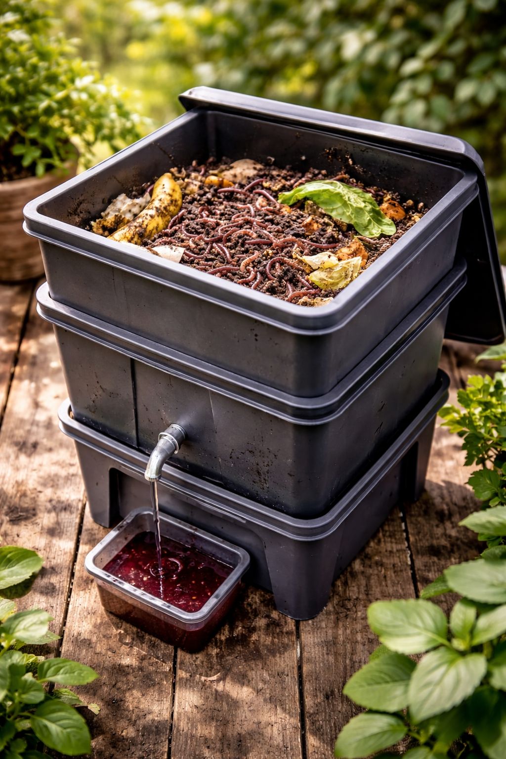 Návod na výrobu domácího vermikomposteru