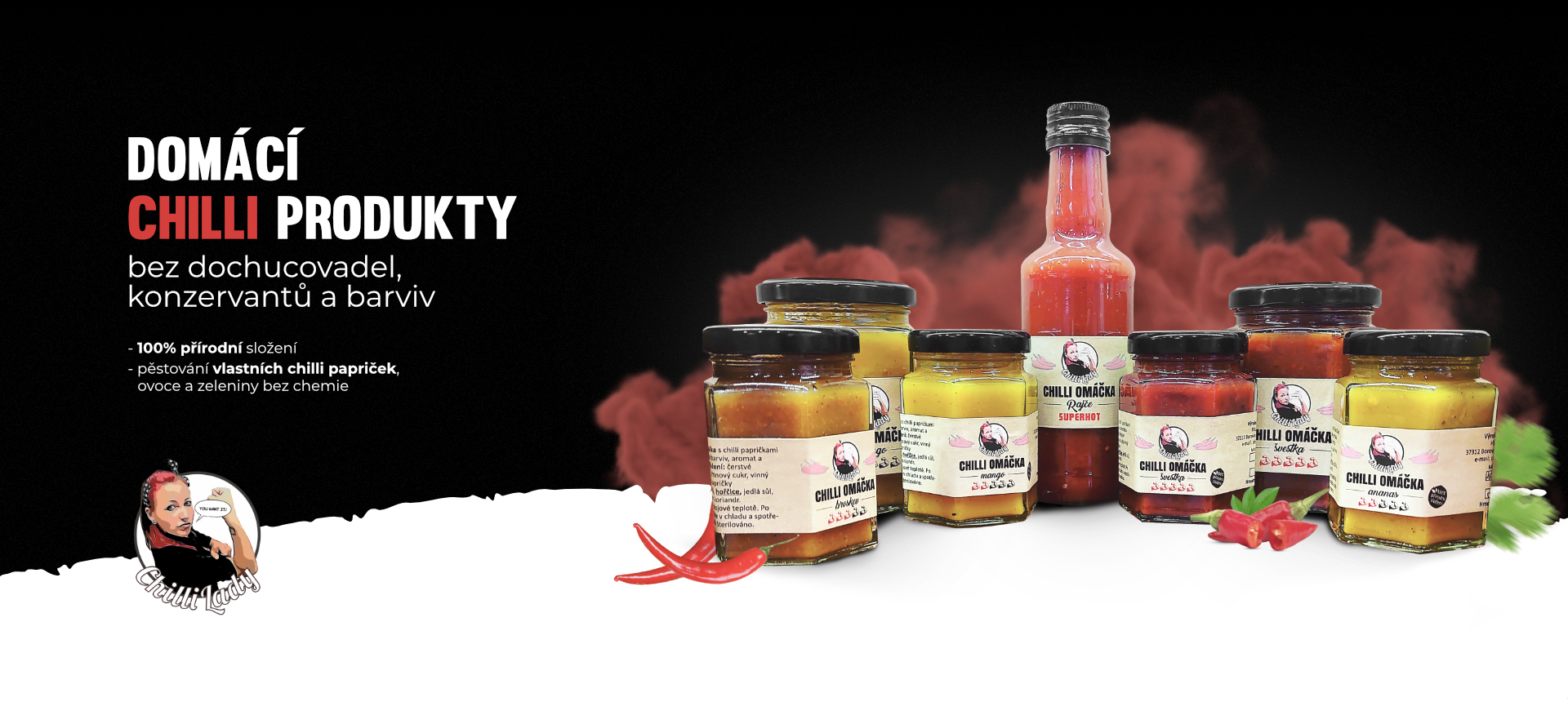 Domácí chilli produkty
