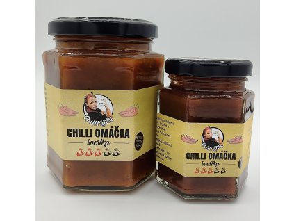 Chilli omáčka Švestka - pálivost 3