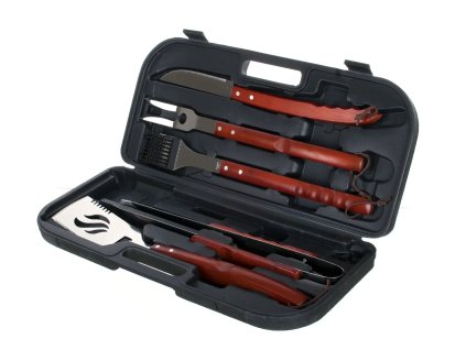 Nářadí grilovací nerez, dárkový kufřík, sada 5 dílů