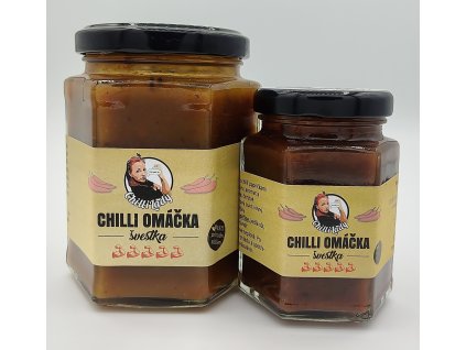 Chilli omáčka Švestka - pálivost 5