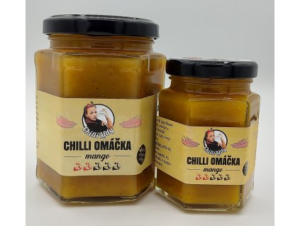 Chilli omáčka Mango - pálivost 2