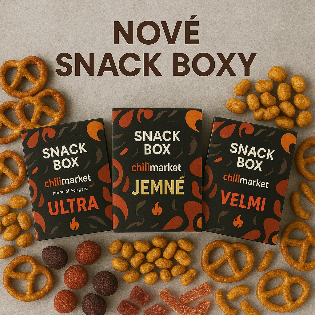 Snack boxy: Ochutnaj pikantné kombinácie podľa úrovne pálivosti