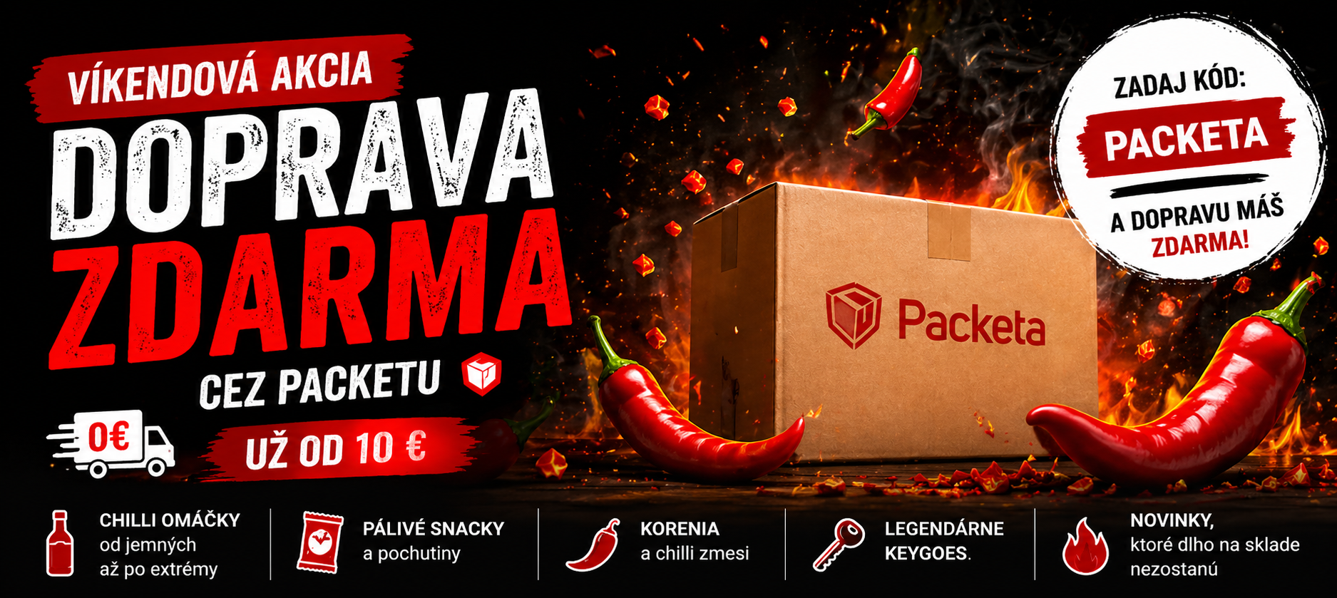 Packeta zdarma