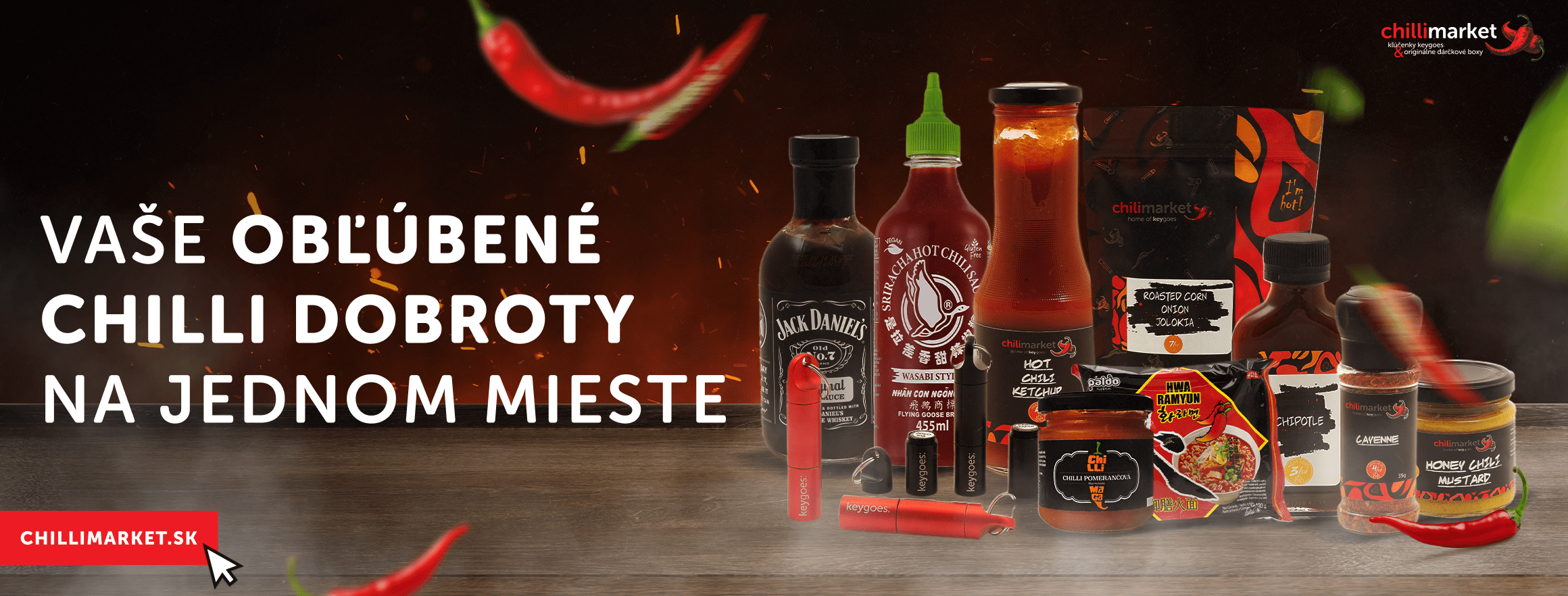 obľúbené chilli dobroty na jednom mieste