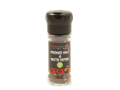 smoked salt with white pepper