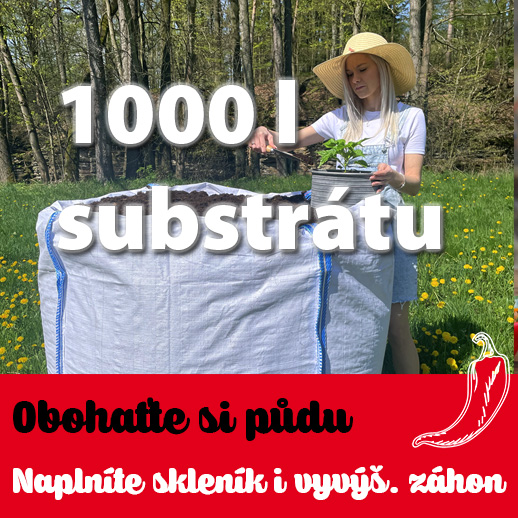 Kvalitní substrát do skleníku a vyvýšených záhonů