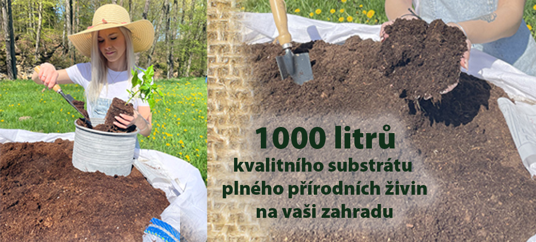 1000 l substrát do skleníku
