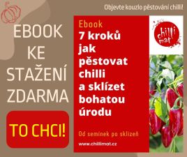 Ebook zdarma - 7 kroků jak pěstovat chilli od semínek po bohatou úrodu