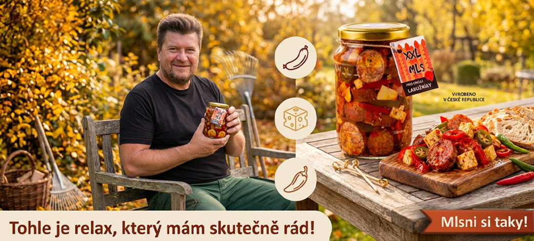 Chilli pochoutky XXL MLS pro labužníky chillimat.cz