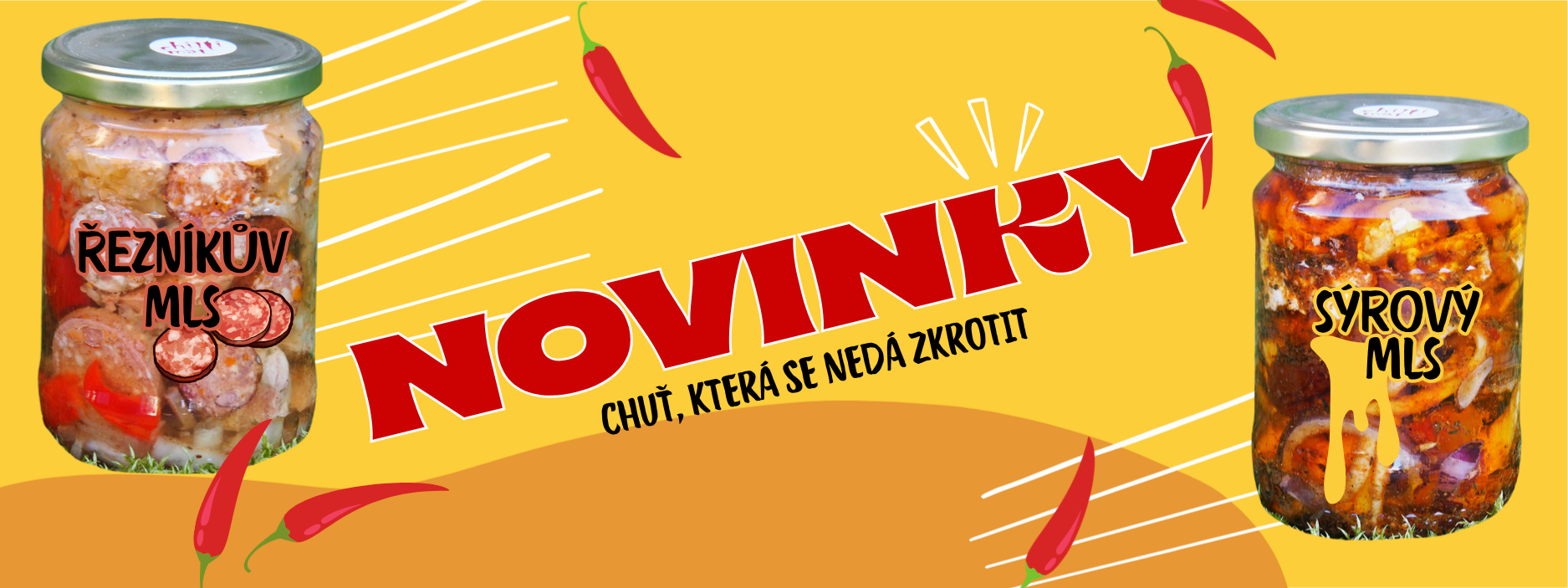 Novinka - Sýrový mls a řezníkův mls